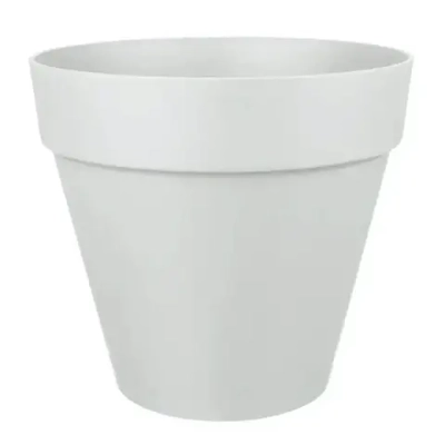 Горшок для цветов Tarragon D250мм, 7л со вставкой (светло-серый)