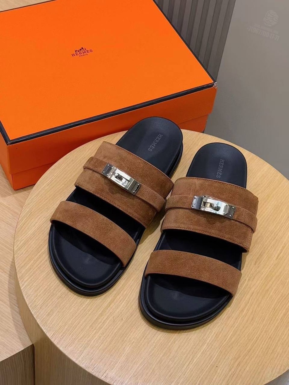 Шлепанцы Hermes Jackson