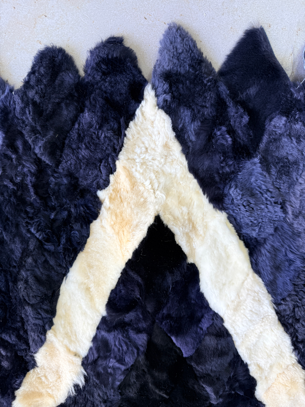 Меховой Коврик прикроватный накидка на кресло из овчины