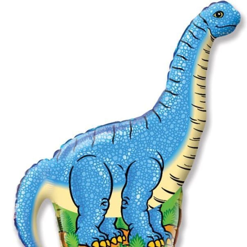 Фольгированный шар «Динозавр Диплодок»,  109 см