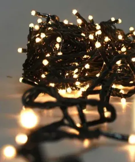 Гирлянда нить уличная LED 240 ламп 15 м. шампань (01.6В.240)