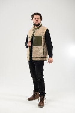 Мужской жилет "Гарри" из овчины