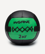 Медбол IN24-WB100, 2 кг, зеленый