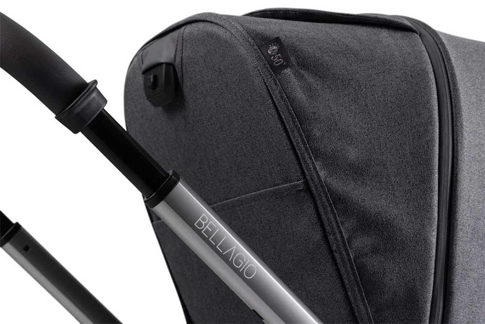 Коляска Chicco Bellagio 2 в 1 Black Satin