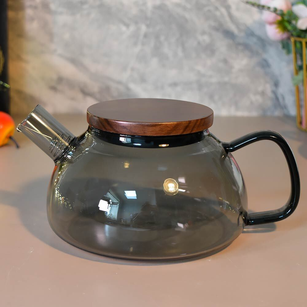 Чайник заварочный 0,6л из цветного стекла "Aroma di Fiore"