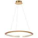 814213 Люстра VIRATA LED 40W 2000LM ЗОЛОТО 3000K