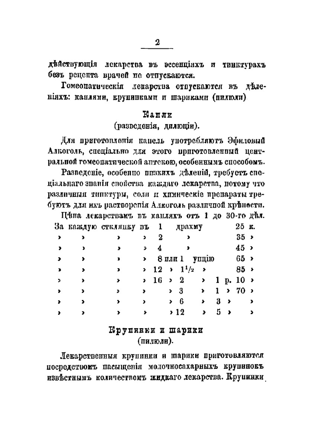 Список гомеопатических лекарств, домашних и походных аптечек и сочинений по гомеопатии Центральной гомеопатической аптеки Ф. К. Флеминга | Флемминг Федор Карлович