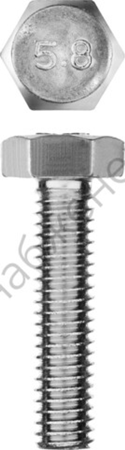 ЗУБР ГОСТ 7798-70, M6 x 25 мм, кл. пр. 5.8, болт оцинкованный, 7 шт (303086-06-025)