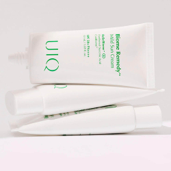 UIQ  Санскрин для чувствительной кожи - Biome Remedy Mild Sun Cream Physical Sunscreen SPF50+ PA+++, 50мл
