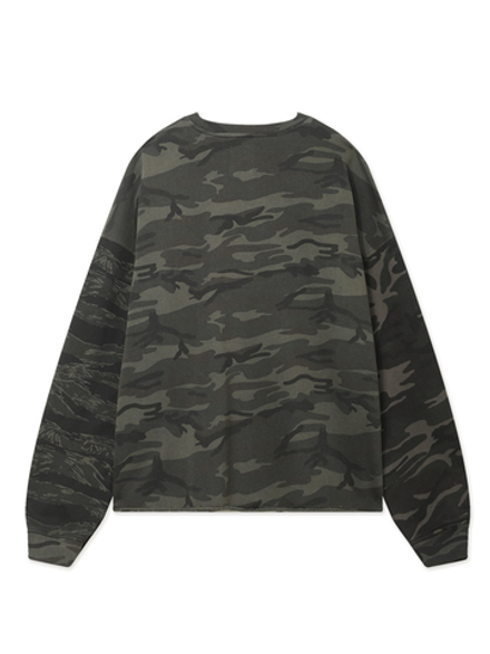 Мужская Толстовка Camouflage Leopard Mixed