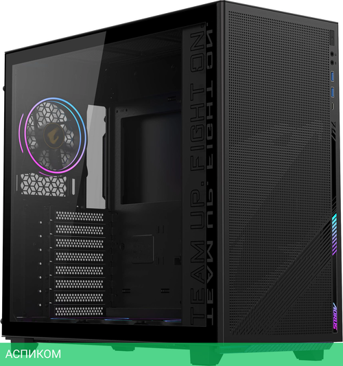 Корпус Gigabyte AORUS C400 GLASS без БП черный (GB-AC400G)