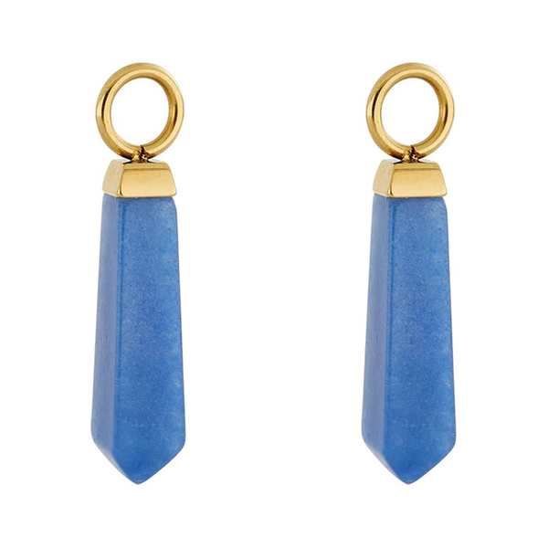 Подвеска на серьгу Coeur de Lion Gold-Blue 0051/44-0716