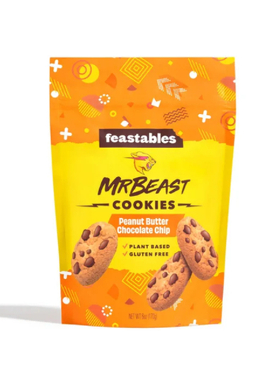 Печенье Mr Beast. С арахисовой пастой