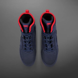 Боксёрки Venum Contender - Navy Blue/Red