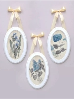 Панно на стену для интерьера 3 шт 28,5*18,5 см