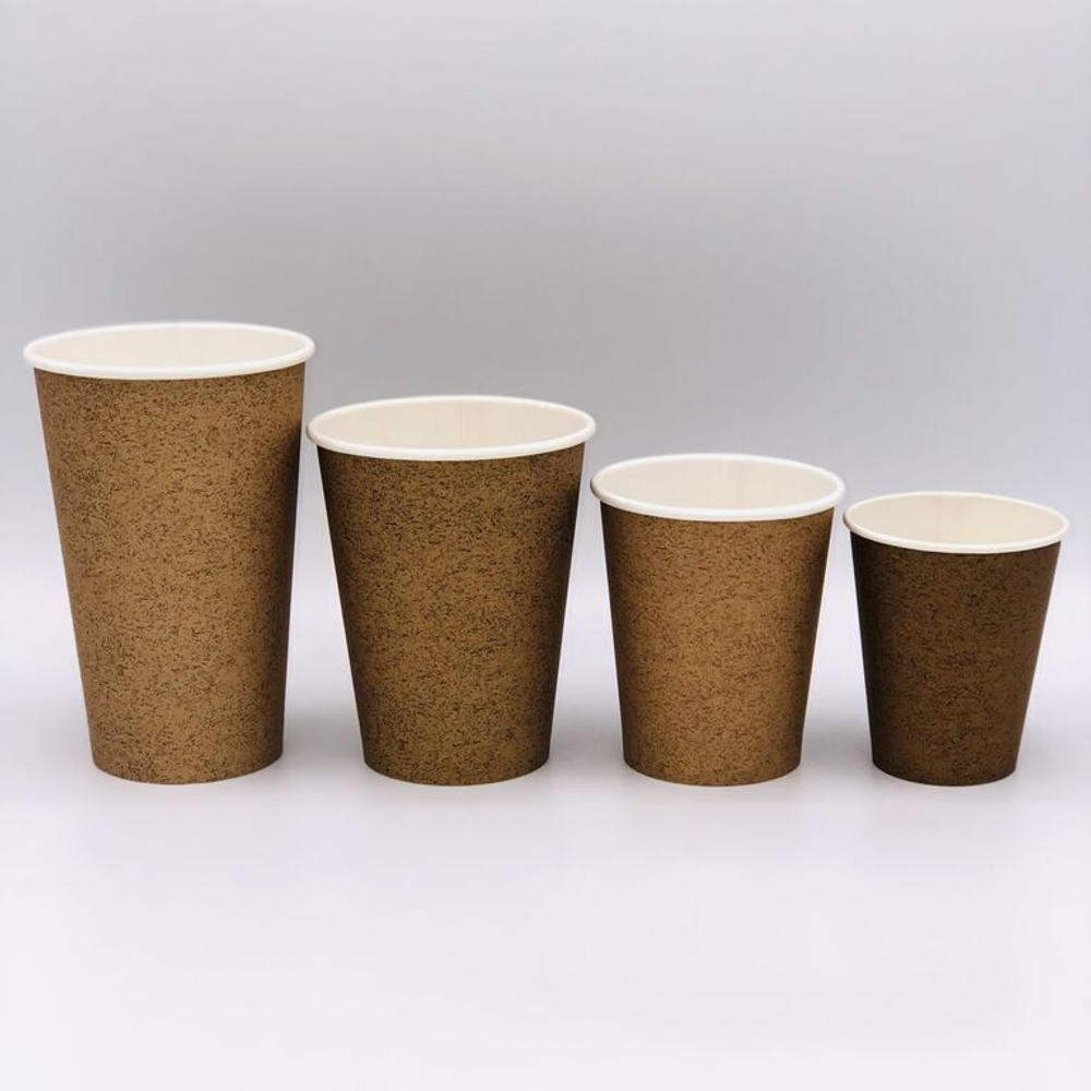 Стакан бумажный КРАФТ (50шт/1000)