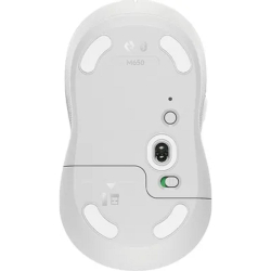 Мышь Мышь Logitech M650 белый/серый оптическая (4000dpi) беспроводная BT/Radio USB (4but)