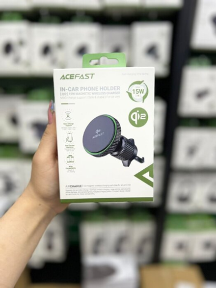 D33 Qi2 magnetic wireless charging car holder for air vent