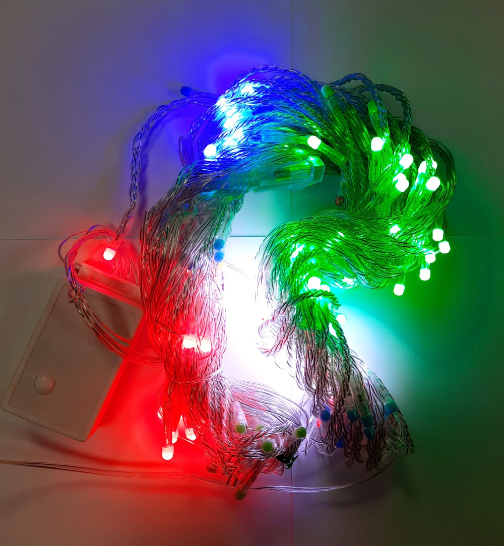 Гирлянда "водопады" 2.2х2.1м. разноцветный LED480L NEW