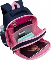 Çanta \ Bag \ RAz-486-3 Рюкзак школьный (/1 темно-синий)