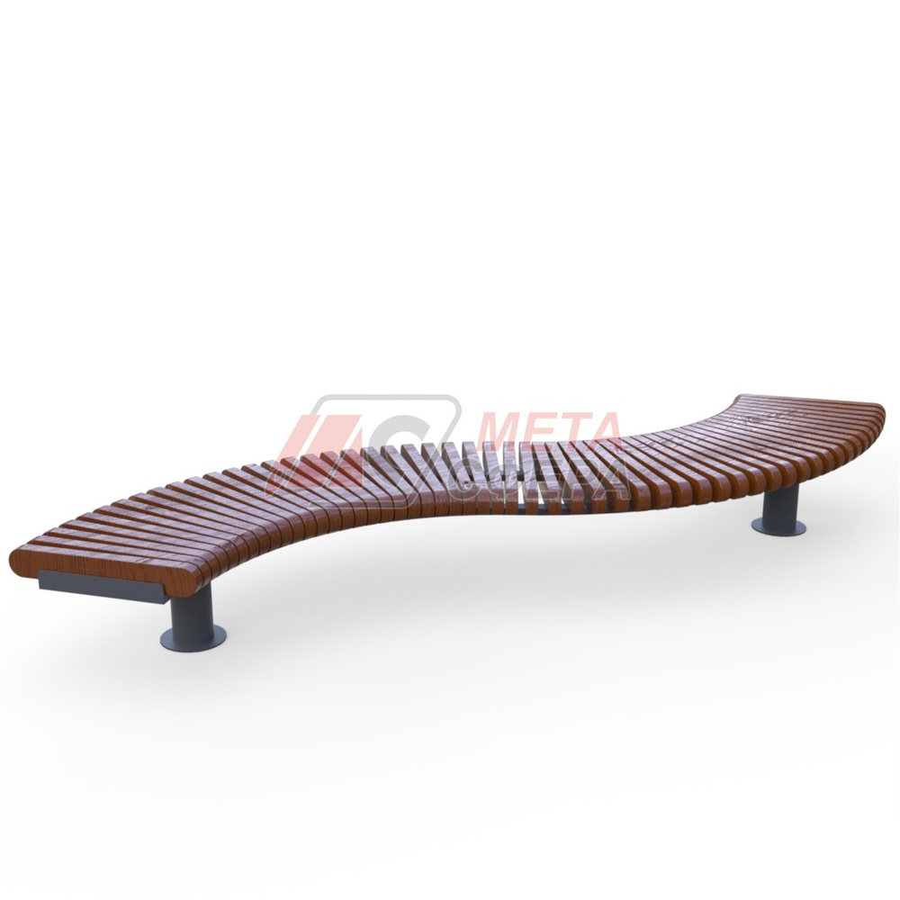 Лавка Rail Road 01 Змейка