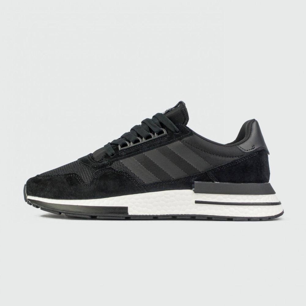 кроссовки Adidas ZX 500 Boost Black / White