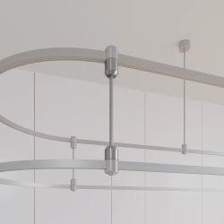 Коннектор жесткий с питанием ART-APRIORI-CON-ROD-A-L260-POWER (TN, вертикальный) (Arlight, IP20 Металл, 3 года) 047822