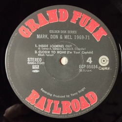 Винтажная виниловая пластинка LP Grand Funk Railroad Mark, Don and Mel 1969 71 (Japan 1972) (No Obi)