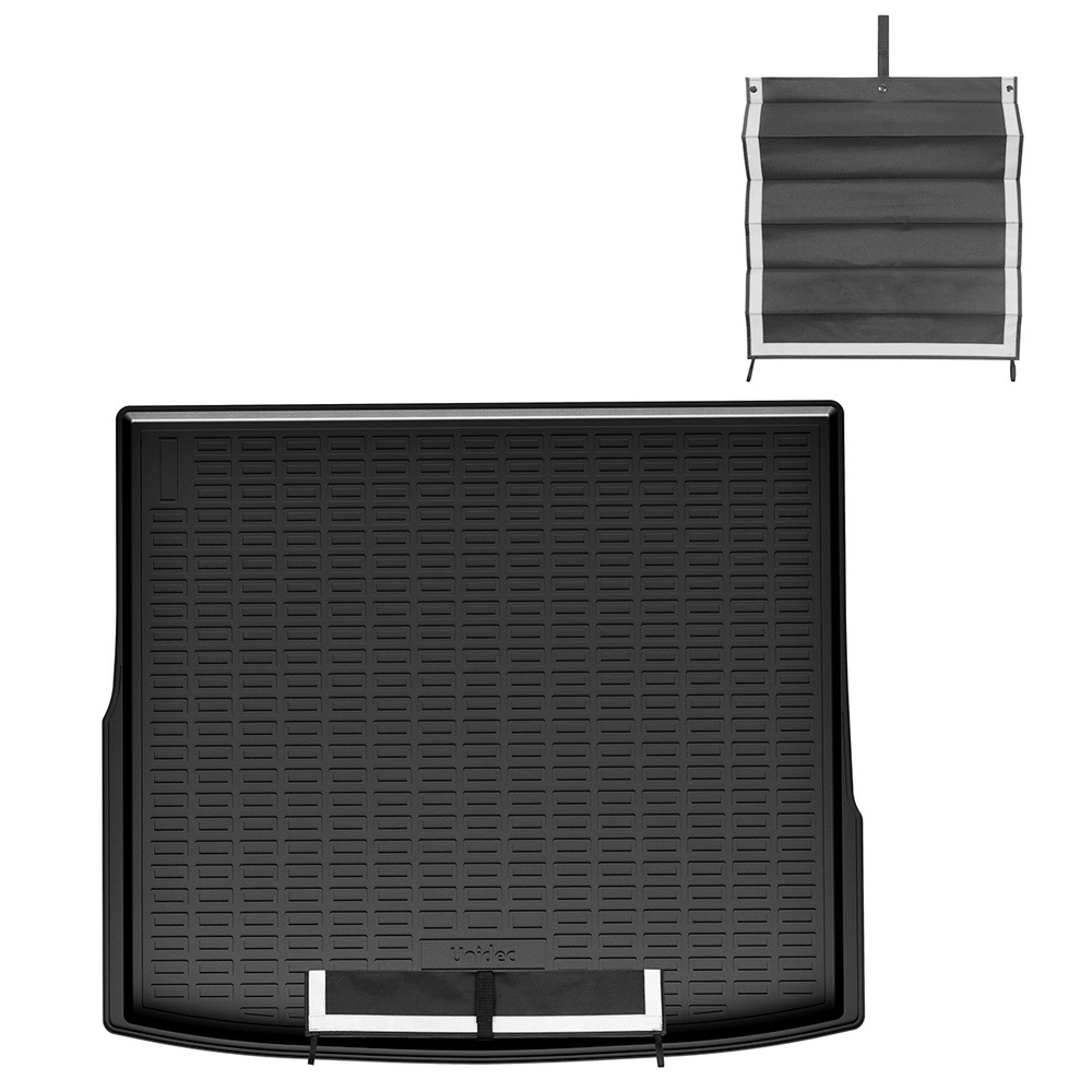 Коврик в багажник Norplast для Volkswagen Tayron I 2022-, Черный, с фартуком, арт.NPA00-T95-590-AP