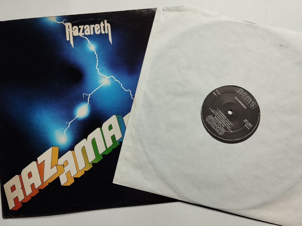 Винтажная виниловая пластинка LP Nazareth Razamanaz (UK 1982)