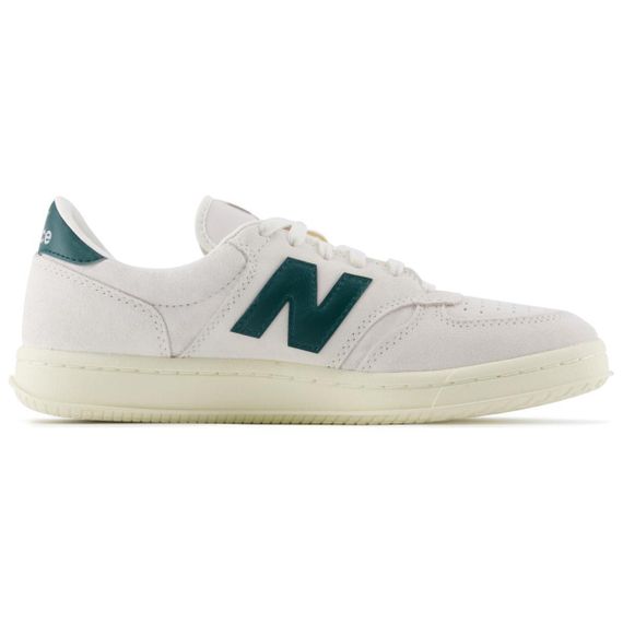 New Balance NB T500 Повседневная обувь Низкий верх Серый белый/Зеленый Унисекс