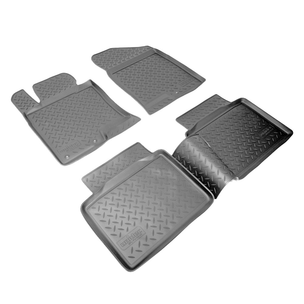 Ковры в салон Norplast/Unidec для Kia Optima в кузове TF (2010-), Черный, арт.NPL-Po-43-40