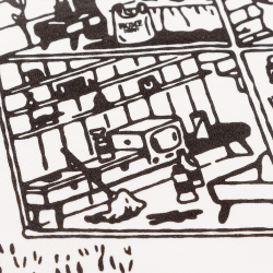 Футболка HAIDED TRUE CRIME Ecru