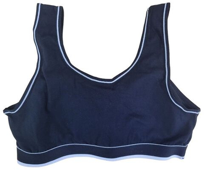 Спортивный топ Sports Bra из хлопка (Размер: M) (Цвет: черный)