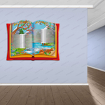 Стенд фигурный Красная книга с двумя перекидными системами 931