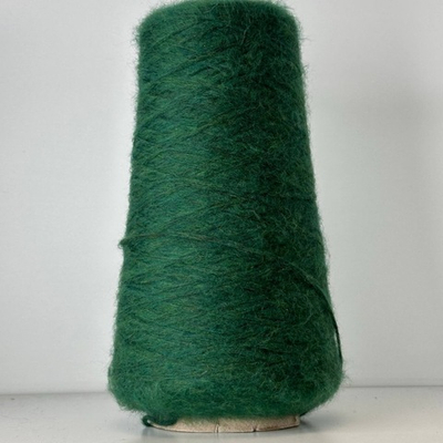 FLUFFY - E.Miroglio; 78% меринос, 22% п/а; шнурок; 380м/100гр; col. 94N, цвет: зелёный изумруд