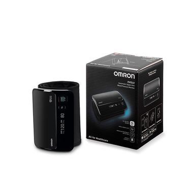 Тонометр Omron автоматический на плечо EVOLV, манжета Intelli Wrap 22-42 см, подключения к смартфону, HEM-7600T-E