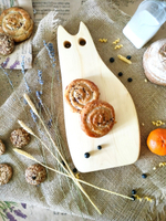 Доска разделочная из дерева сервировочная