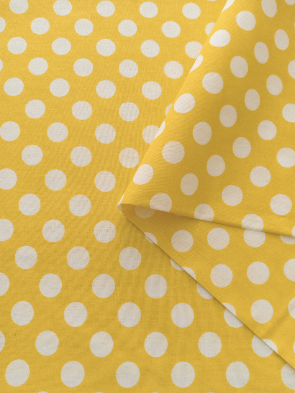 Ткань бязь плательная, рис. "Горох 18 мм", ширина 150 см, арт. 18.1