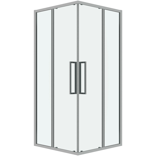 Душевой уголок Grossman Cosmo 100х100 300.K33.02.1010.10.00 профиль Хром стекло прозрачное