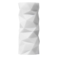Белый 3D мастурбатор 11,6см Tenga Polygon TNH-004