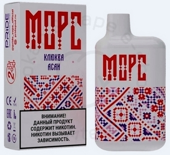 PRIDEVAPE POD-система МОРС 10мл - (2) - 4000 затяжек - Клюква Асаи (М)