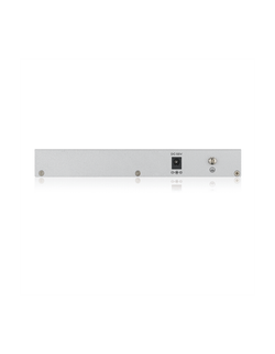 Smart L2 коммутатор PoE+ Zyxel GS1200-5HP v2, 5xGE (4xPoE+), настольный, бесшумный, с поддержкой VLAN, IGMP, QoS и Link Aggregation, бюджет PoE 60 Вт