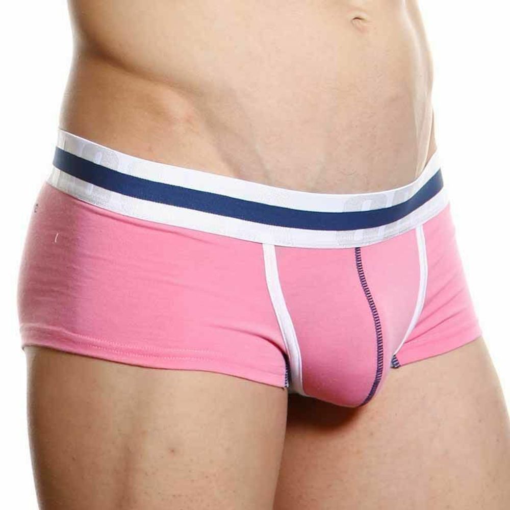 Мужские трусы хипсы розовые Croota Midpoint Hipster Pink CR00046