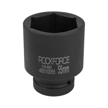 Головка ударная глубокая 55мм 1''6гр RockForce##Rock FORCE RF-48510055