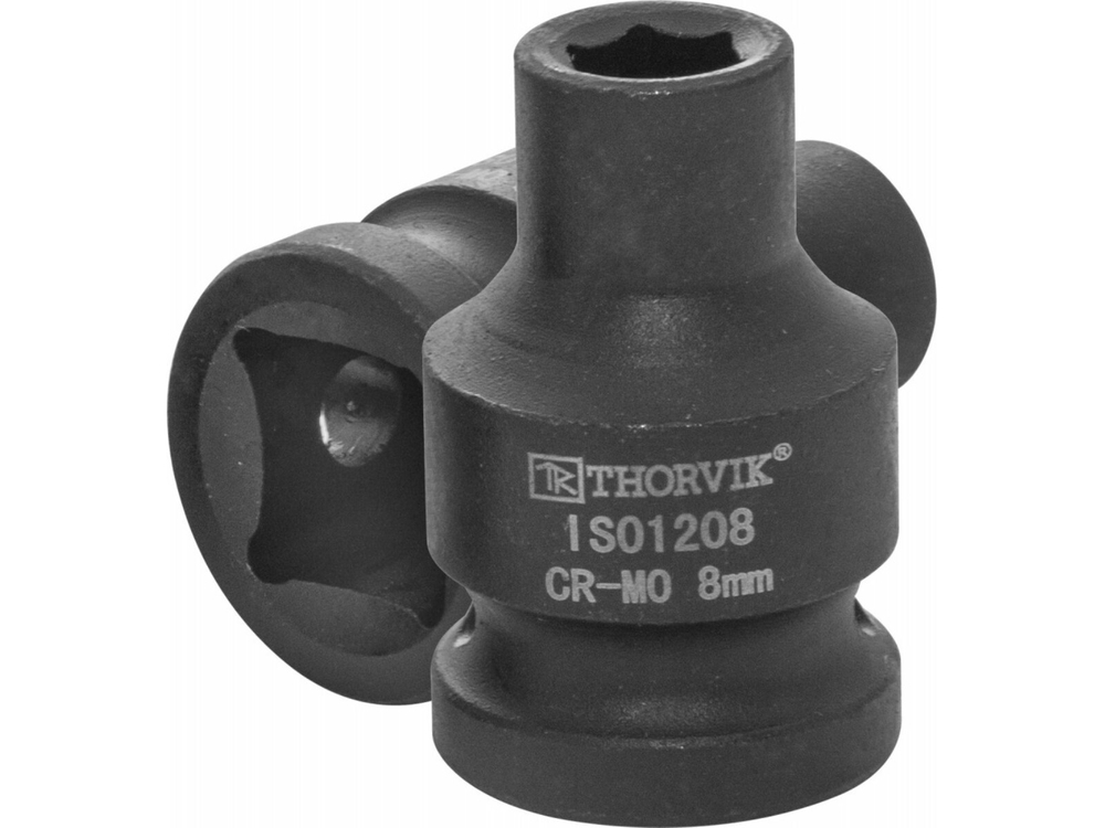 IS01208 Головка торцевая ударная 1/2"DR, 8 мм