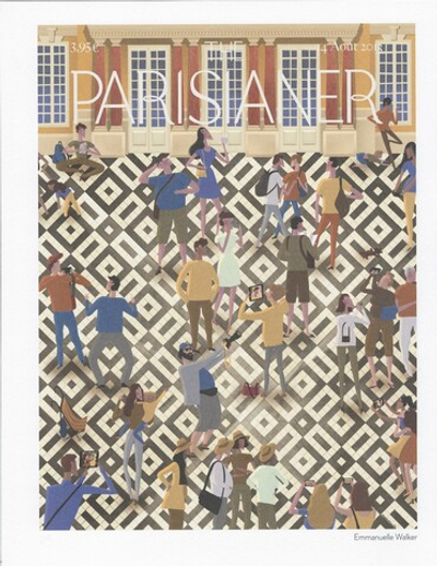 Постер журнала The Parisianer 04-08-2013, двойной