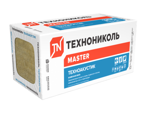 Утеплитель Технониколь Техноакустик 50х600х1200мм (24уп/п, 0,288м3, 5,76м2)