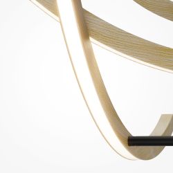 Люстра на штанге светодиодная Maytoni Wabi MOD428PL-L27BK