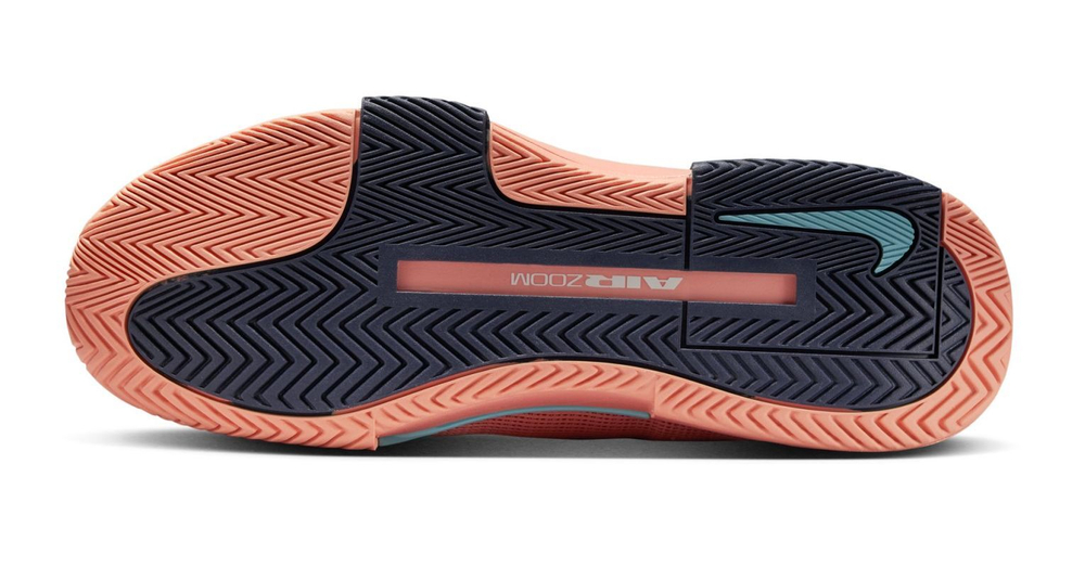 Мужские кроссовки теннисные Nike Zoom GP Challenge 1 - разноцветный